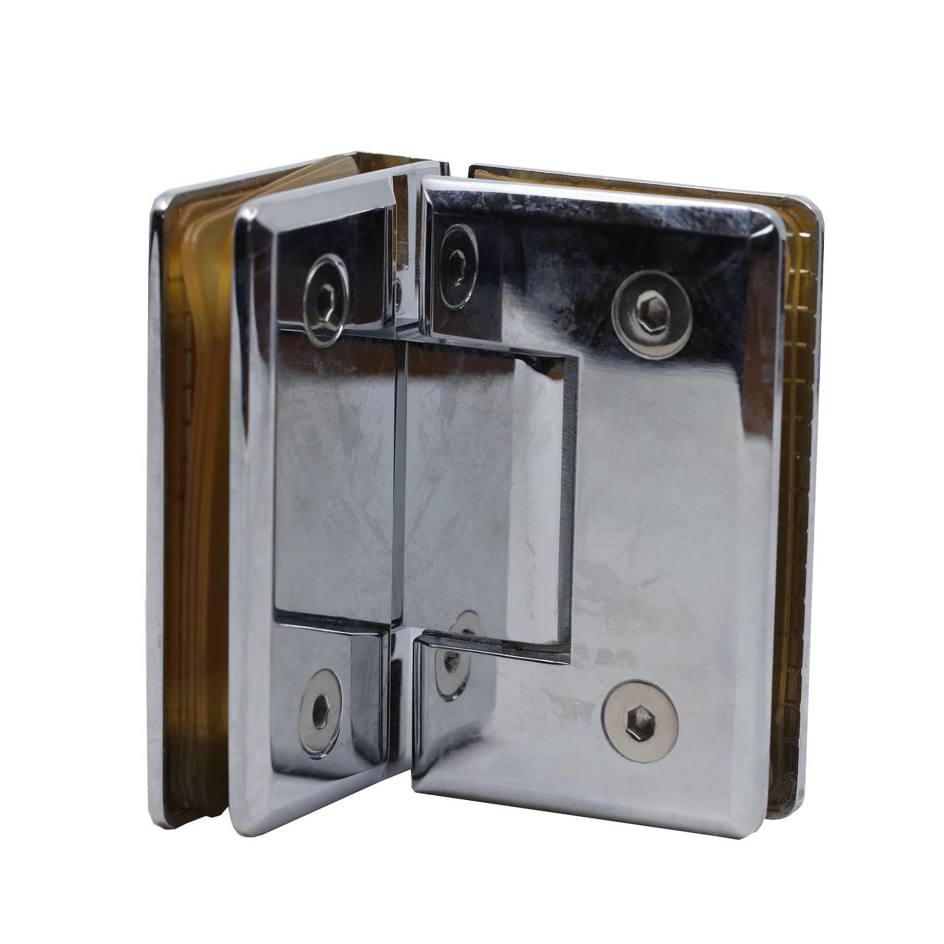 Buy Shower Hinges/Zinc/CP/Glass To Glass 90 Degree (HI304) Online | Construction Finishes | Qetaat.com